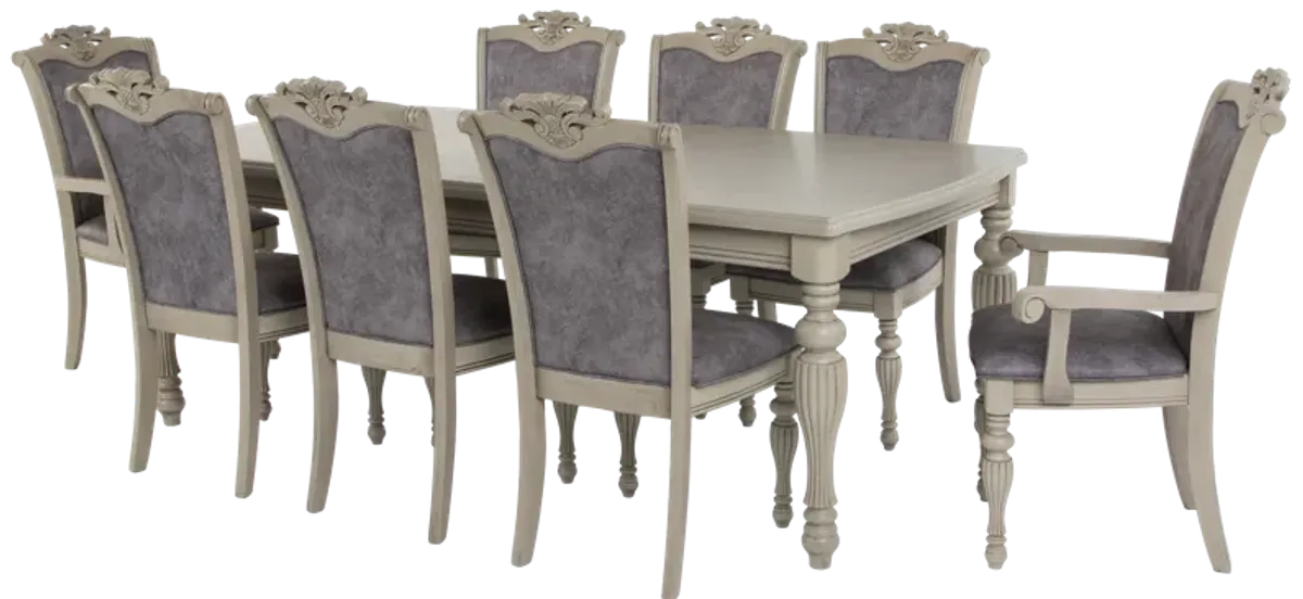 9 Piece Traditional Dining Room Set