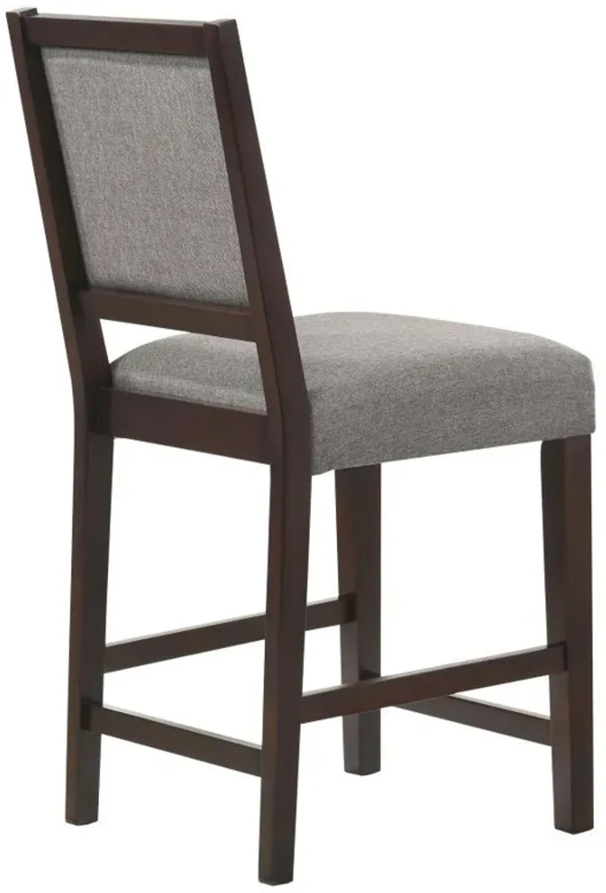 Bedford - Upholstered Open Back Bar Stools With Footrest (Set of 2)