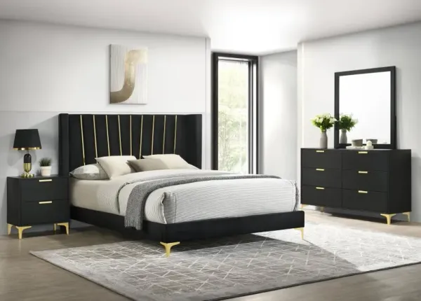 Kendall - Upholstered Tufted Bedroom Set
