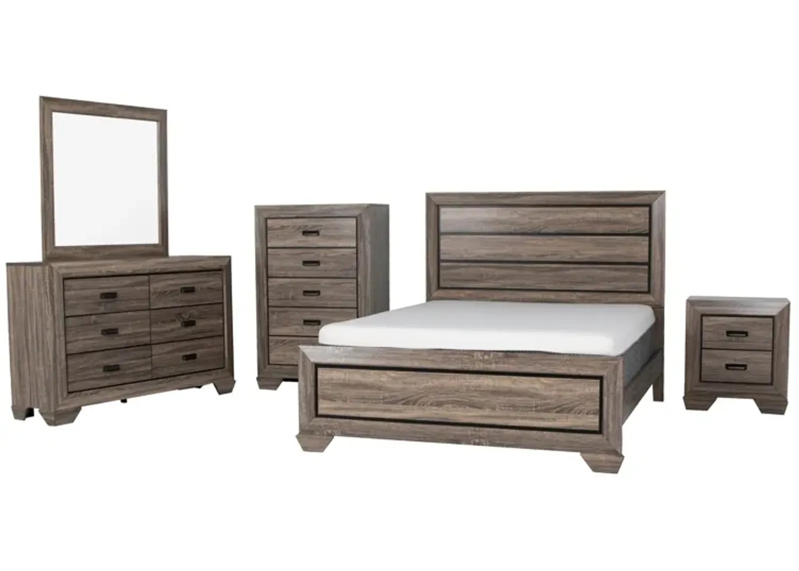 6 PIECE QUEEN BEDROOM SET