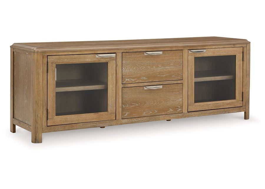 Rencott - Light Brown - Extra Large TV Stand