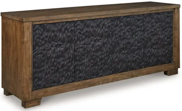 Rosswain - Warm Brown - Extra Large TV Stand