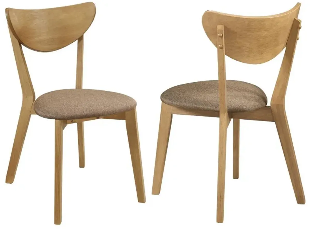 Elowen - Wood Dining Side Chair (Set of 2) - Light Walnut