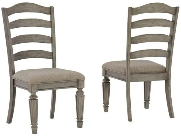 Lodenbay - Antique Gray - Dining UPH Side Chair (Set of 2)