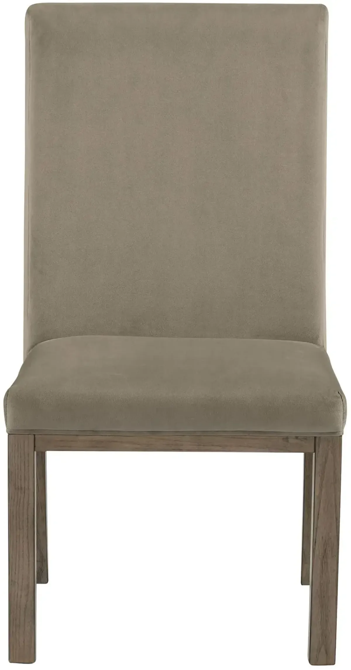 Chrestner - Gray / Brown - Dining UPH Side Chair (Set of 2)