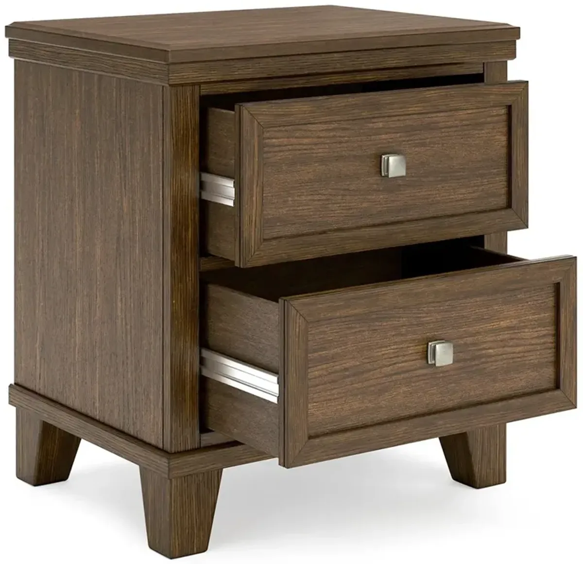 Shawbeck - Medium Brown - Two Drawer Night Stand