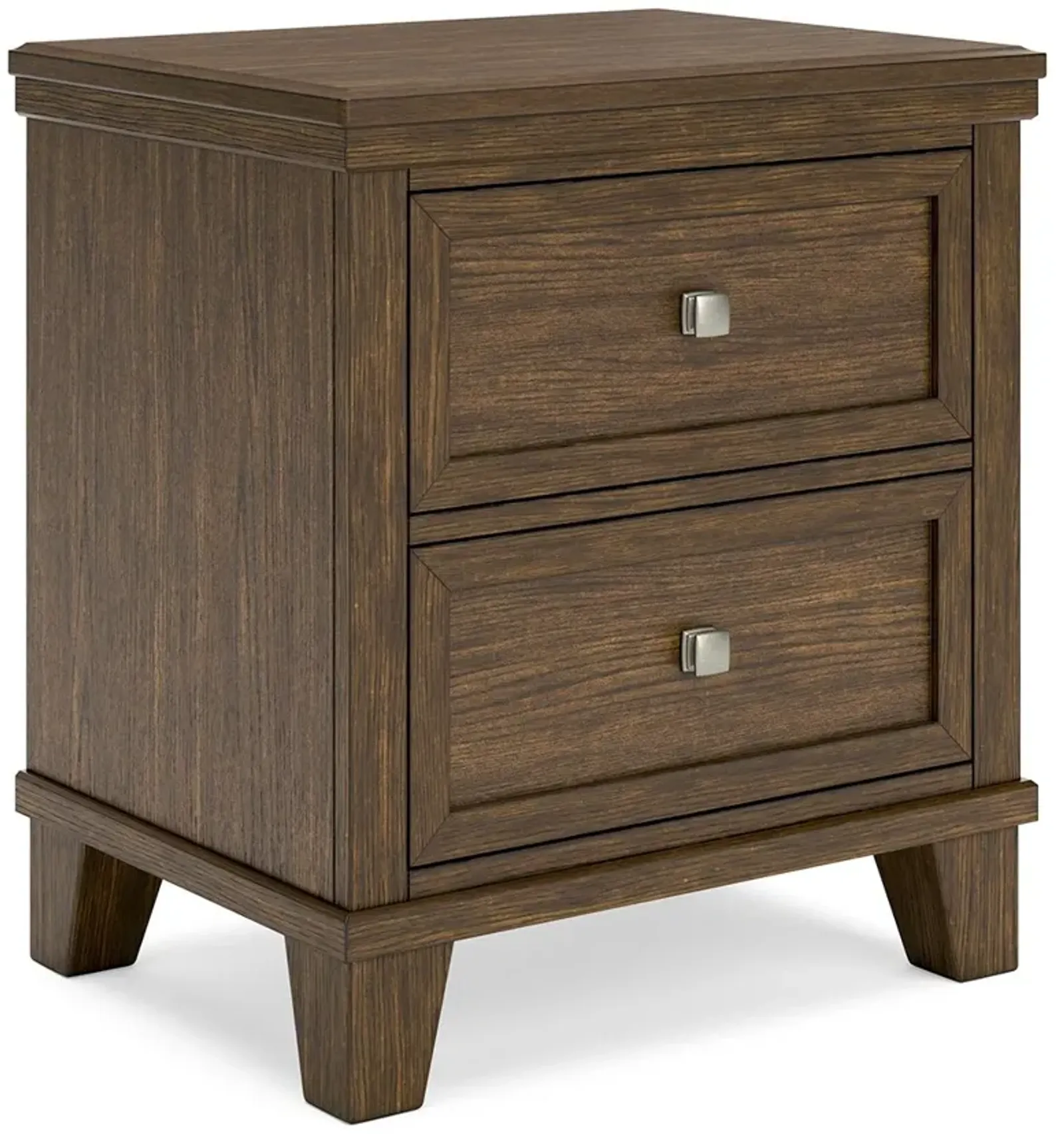 Shawbeck - Medium Brown - Two Drawer Night Stand