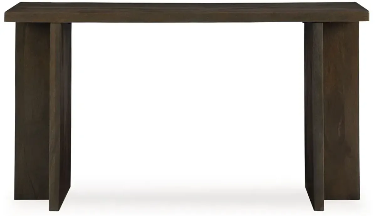 Jalenry - Console Sofa Table - Grayish Brown