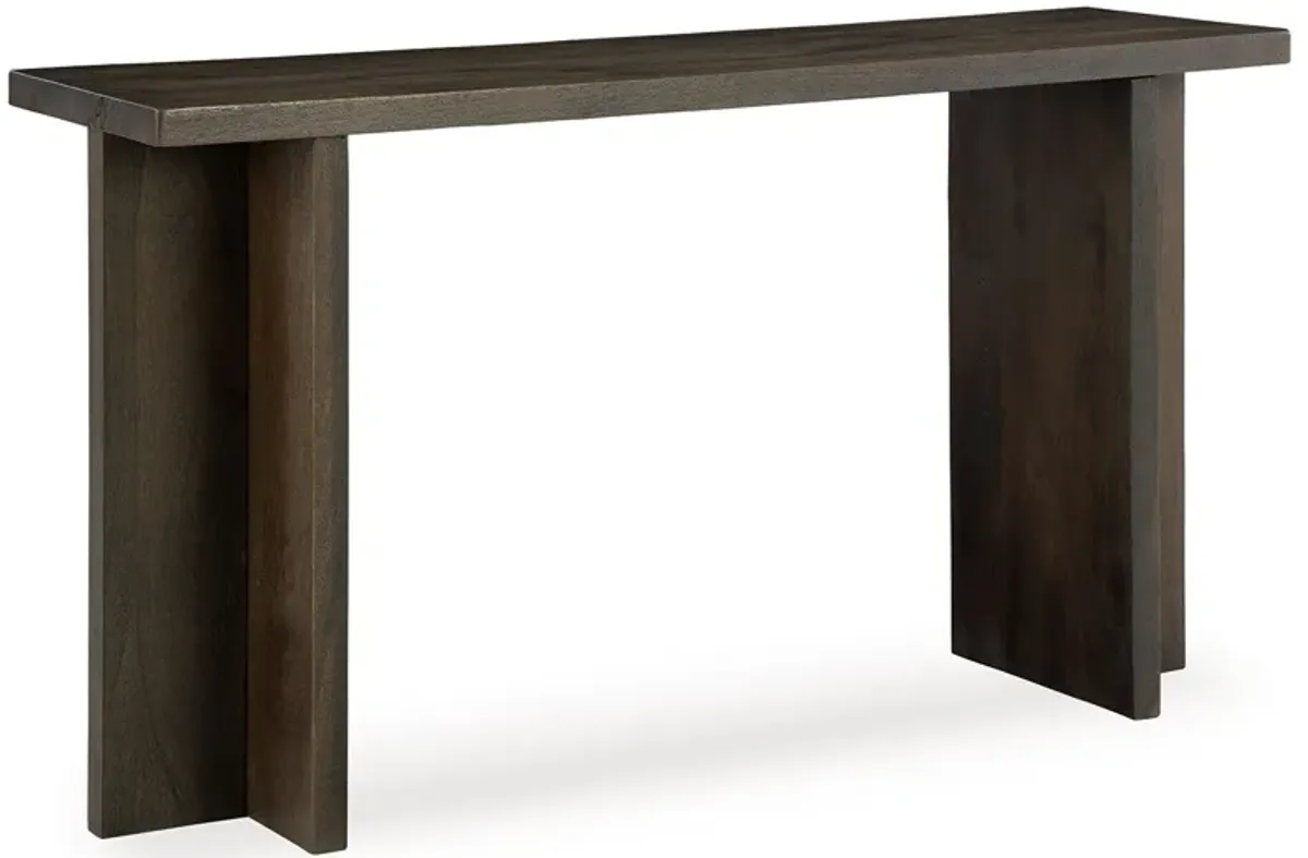 Jalenry - Grayish Brown - Console Sofa Table