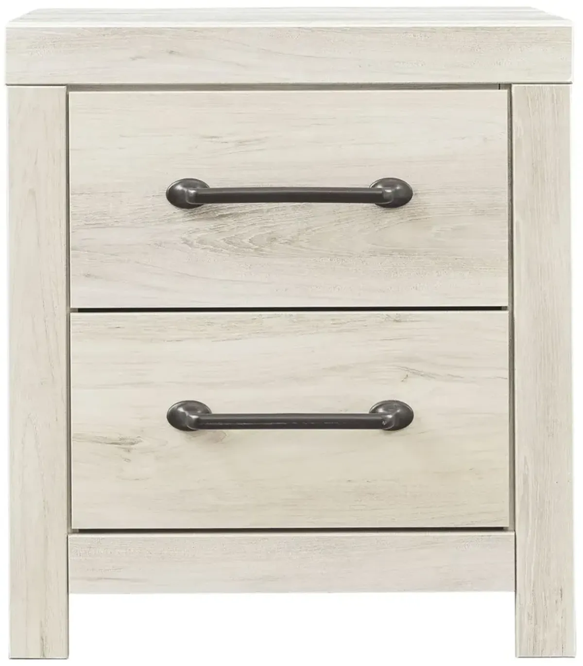 Cambeck - Whitewash - Two Drawer Night Stand