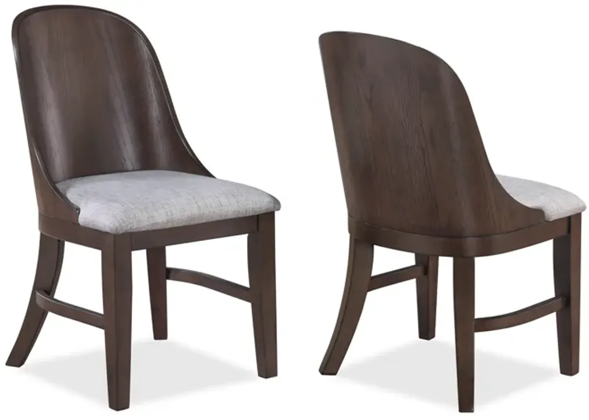 Cullen - Side Chair (Set of 2) - Walnut