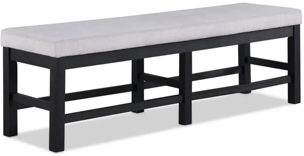 Pelham - Bench - Charcoal & Gray