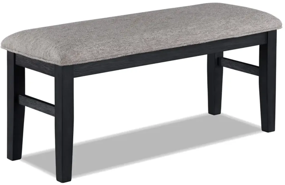 Guthrie - Bench - Charcoal & Gray