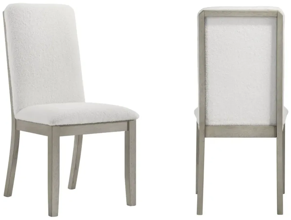 Torrie - Side Chair (Set of 2) - Pearl Silver