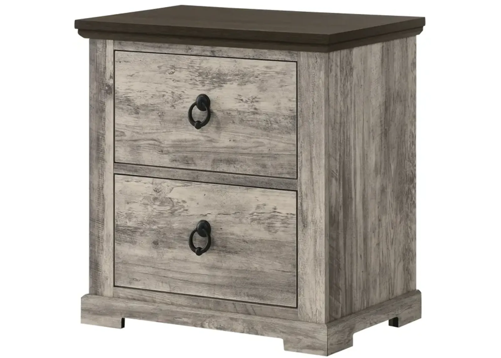 Ella-Mae - Nightstand - Gray