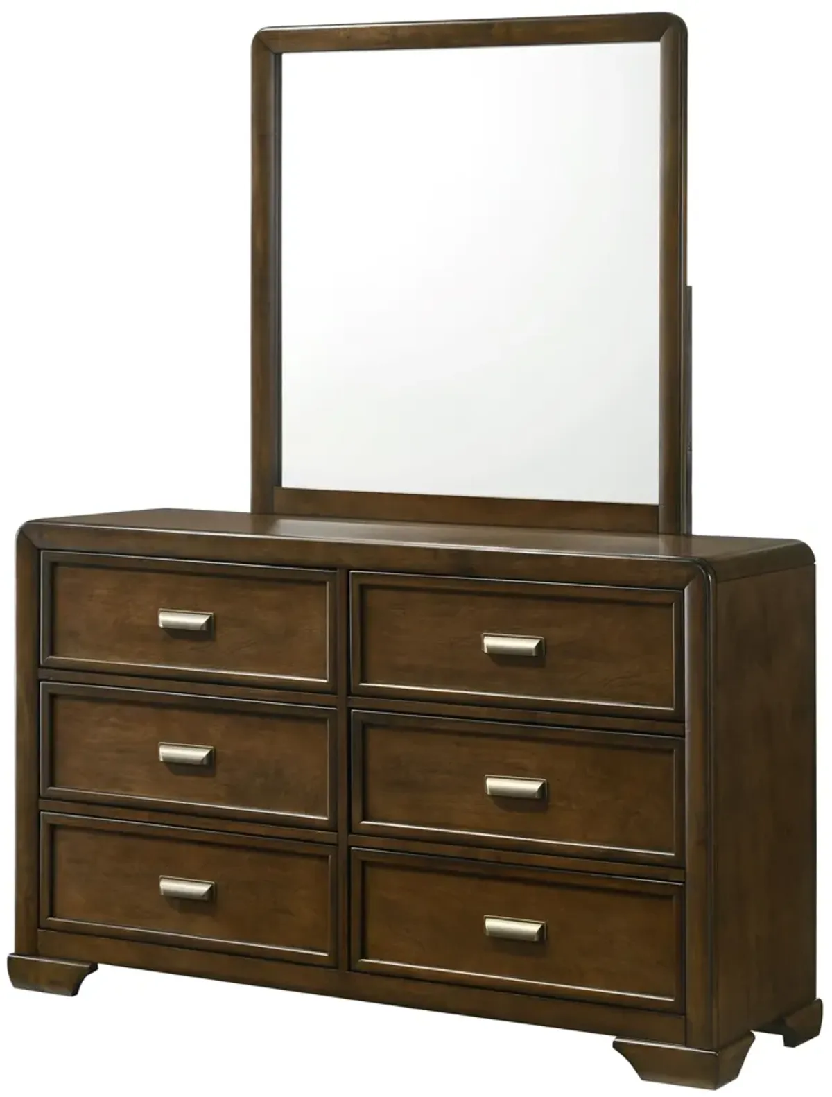 Coffield - Dresser & Mirror - Brown