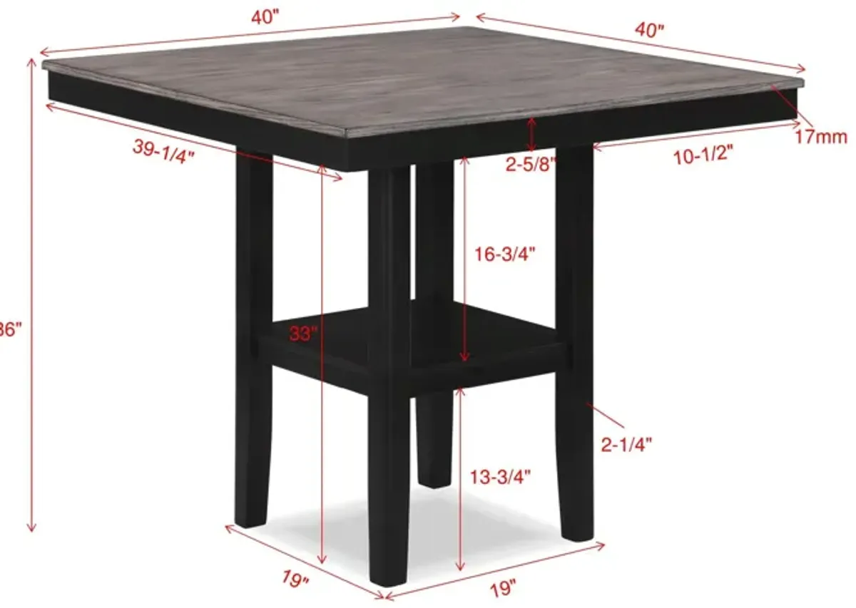 Lester - Counter Height Table Set