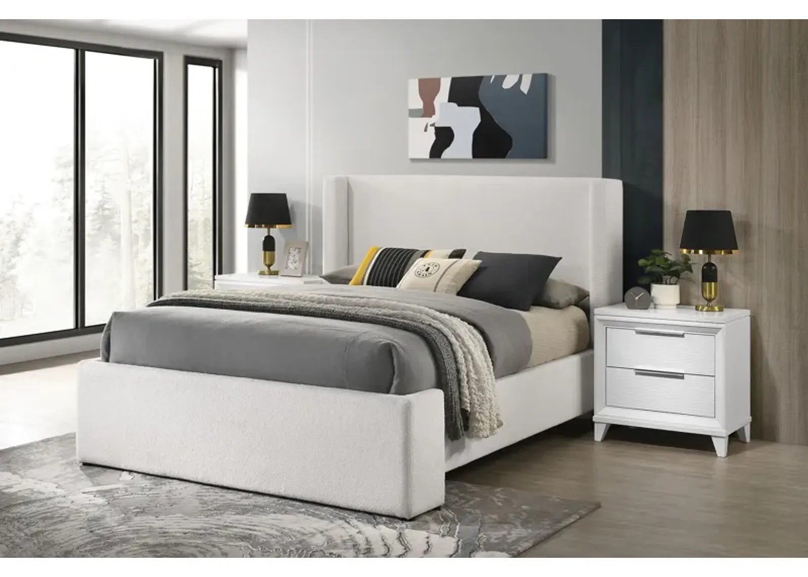 Portia - Boucle Bed