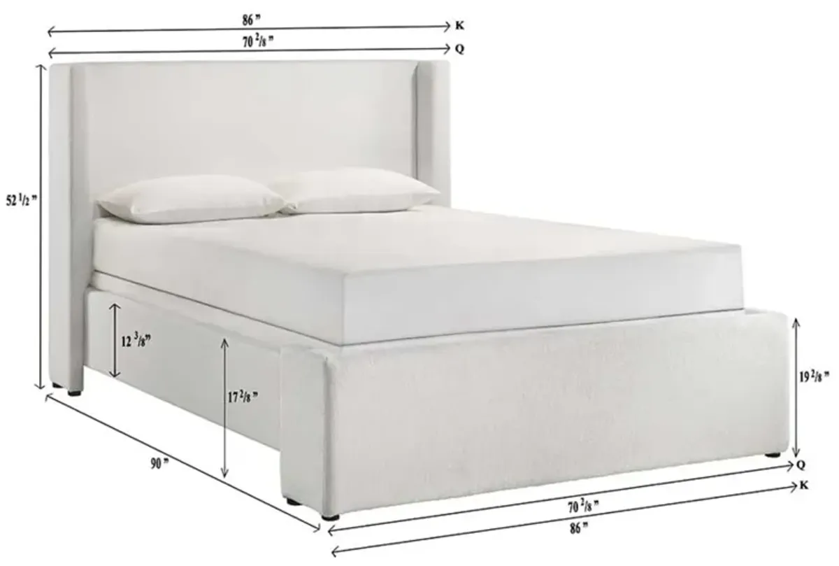 Portia - Boucle Bed