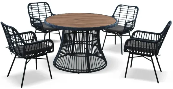 5 Piece Patio Dining Set