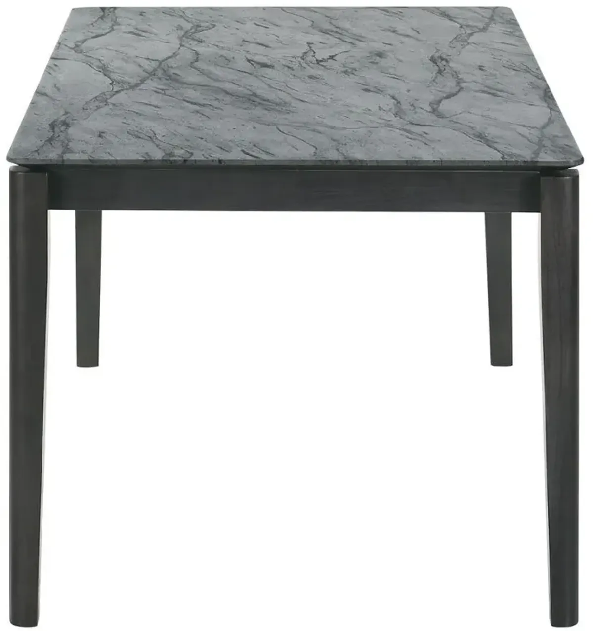 Stevie - Rectangular Faux Marble Top Dining Table