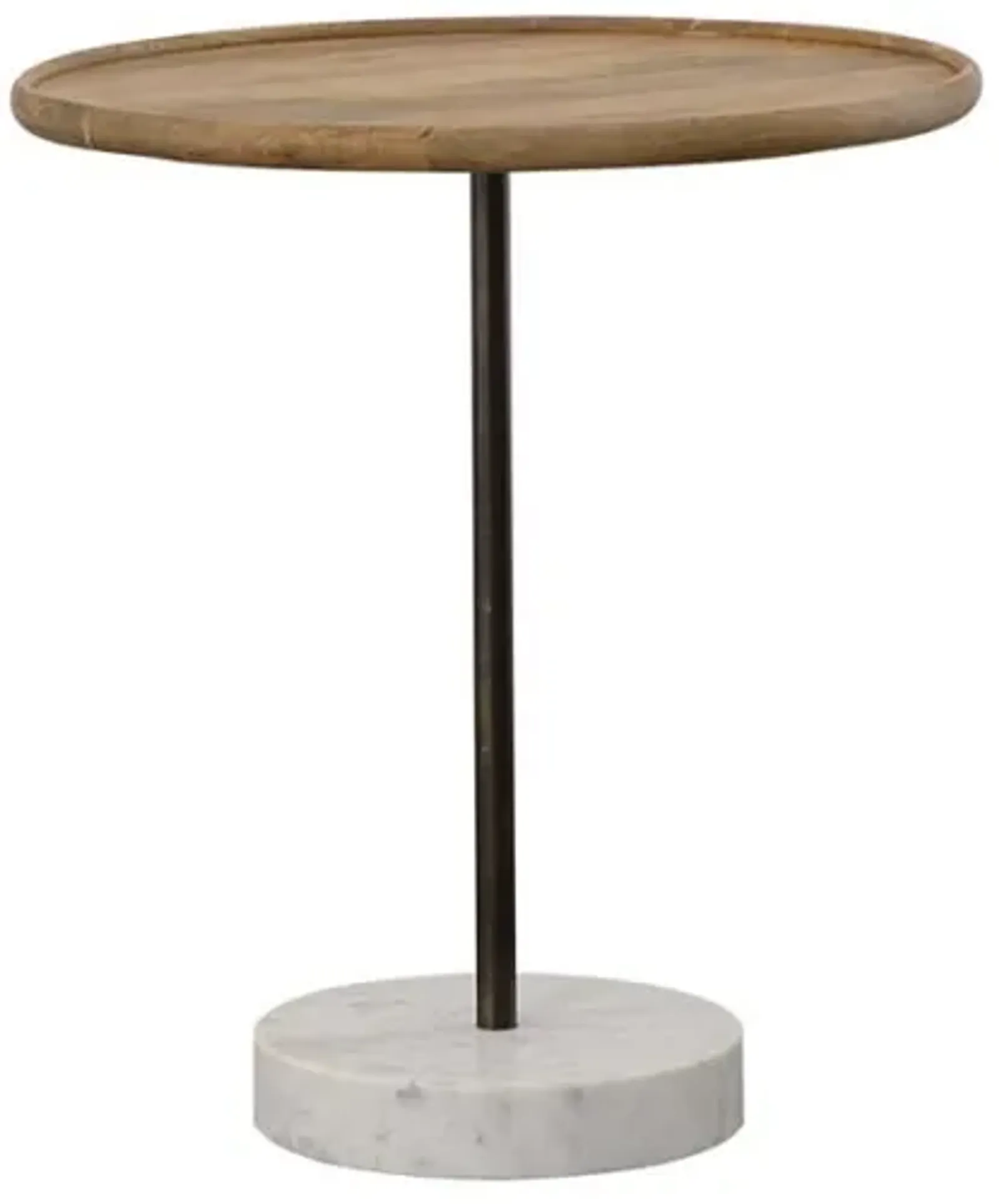 Ginevra - Round Marble Base Accent Table