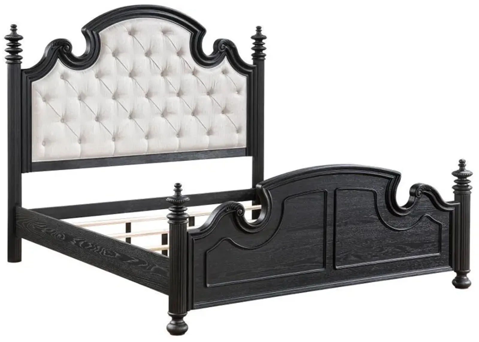 Celina - Bed With Upholstered Headboard