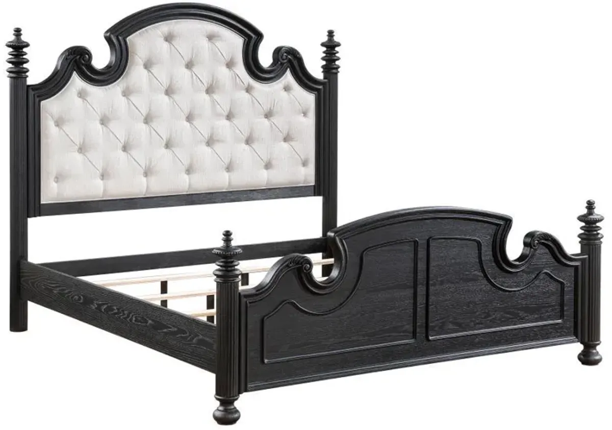 Celina - Bed With Upholstered Headboard