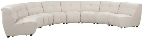 Charlotte - Upholstered Curved Modular Sectional Sofa