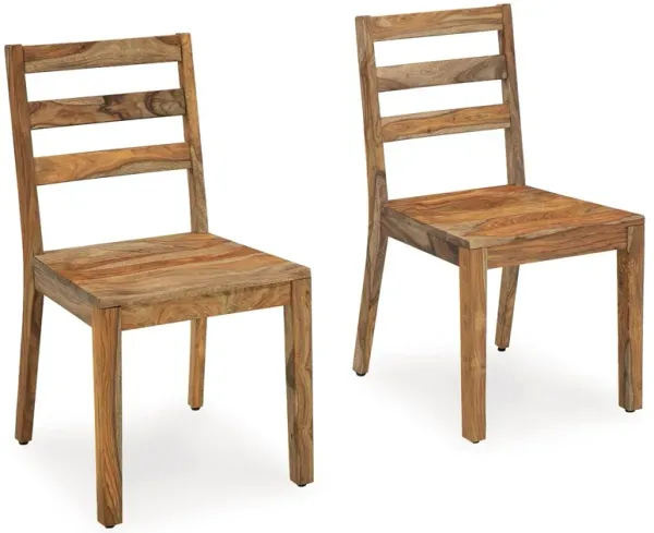 Dressonni - Brown - Dining Room Side Chair (Set of 2)