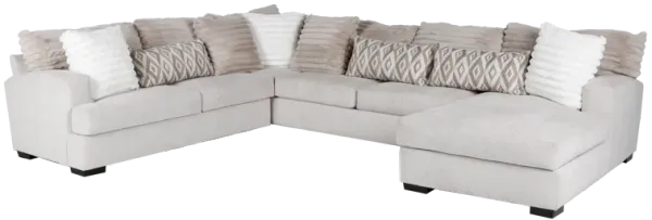 MONDO 3 Piece Sectional (No Armless Chair)
