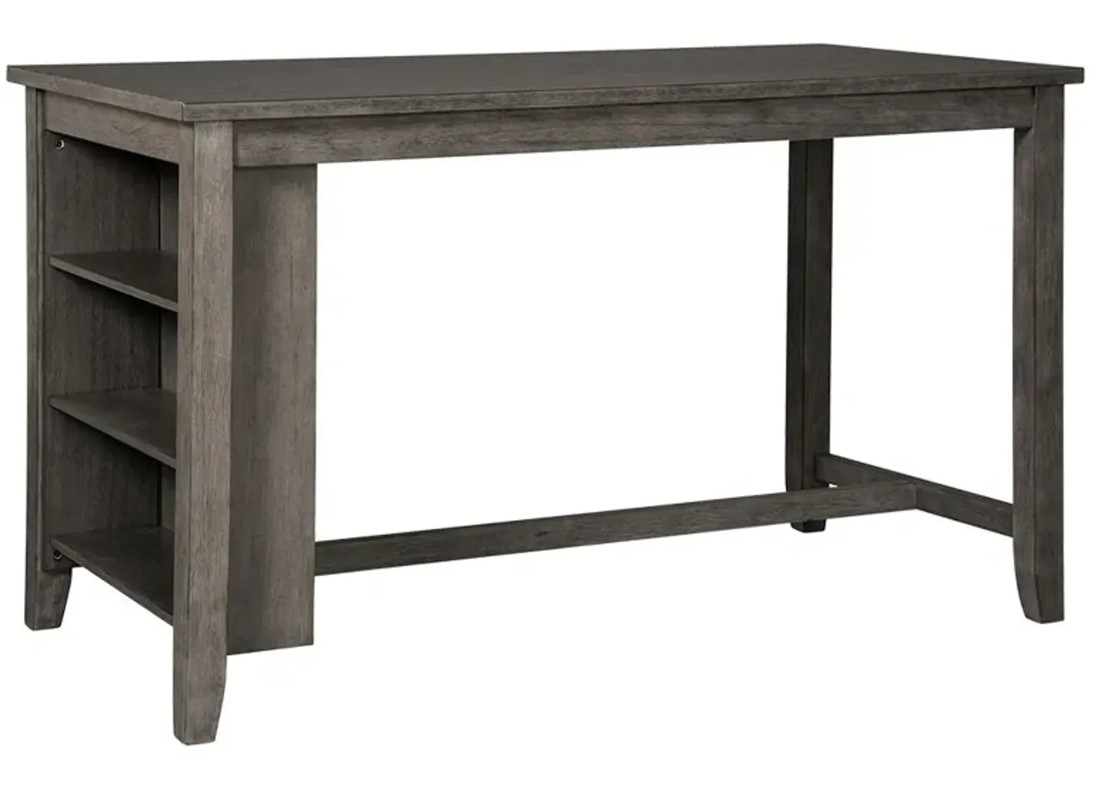 Caitbrook - Gray - Rectangular Dining Room Counter Table