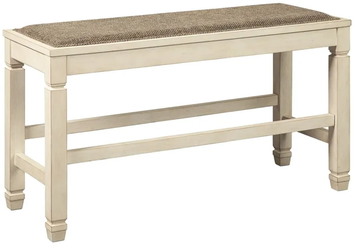 Bolanburg - Beige - Dbl Counter Uph Bench