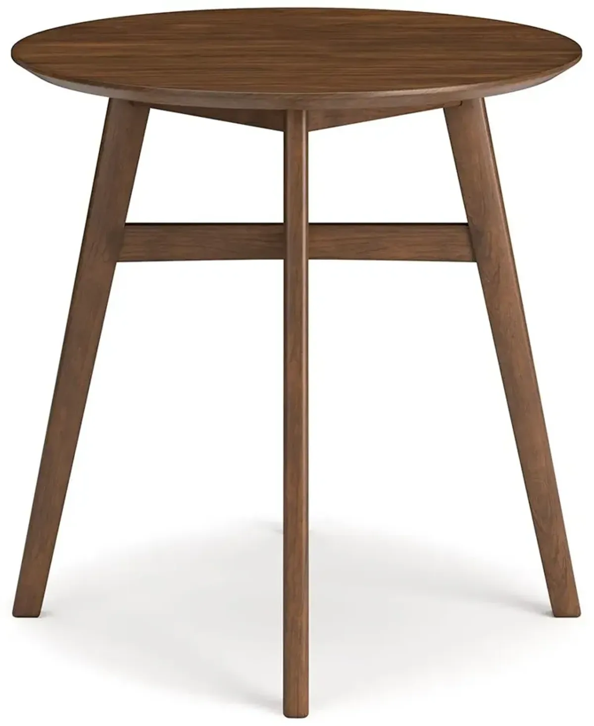 Lyncott - Brown - Round Dining Room Counter Table