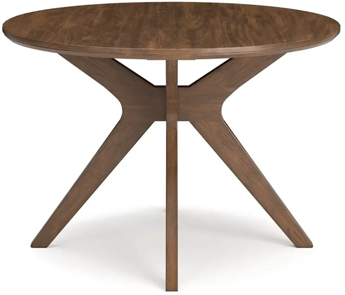 Lyncott - Round Dining Room Table - Brown