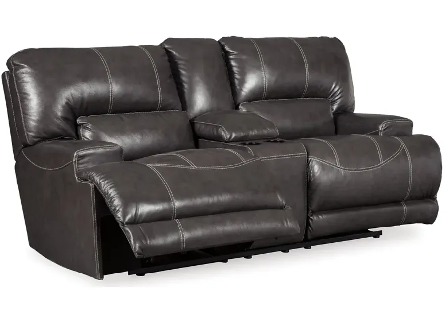 Mccaskill - Reclining Loveseat With Console