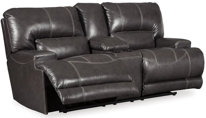 Mccaskill - Reclining Loveseat With Console