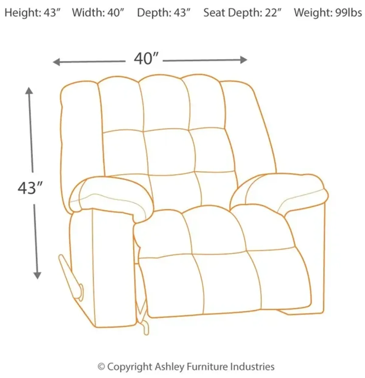 Ludden - Rocker Recliner