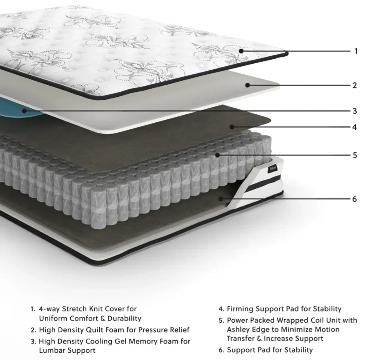 Chime - Medium Hybrid Mattress