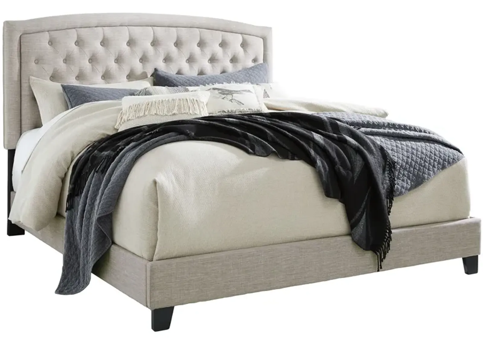 Jerary - Arched Upholstered Bed