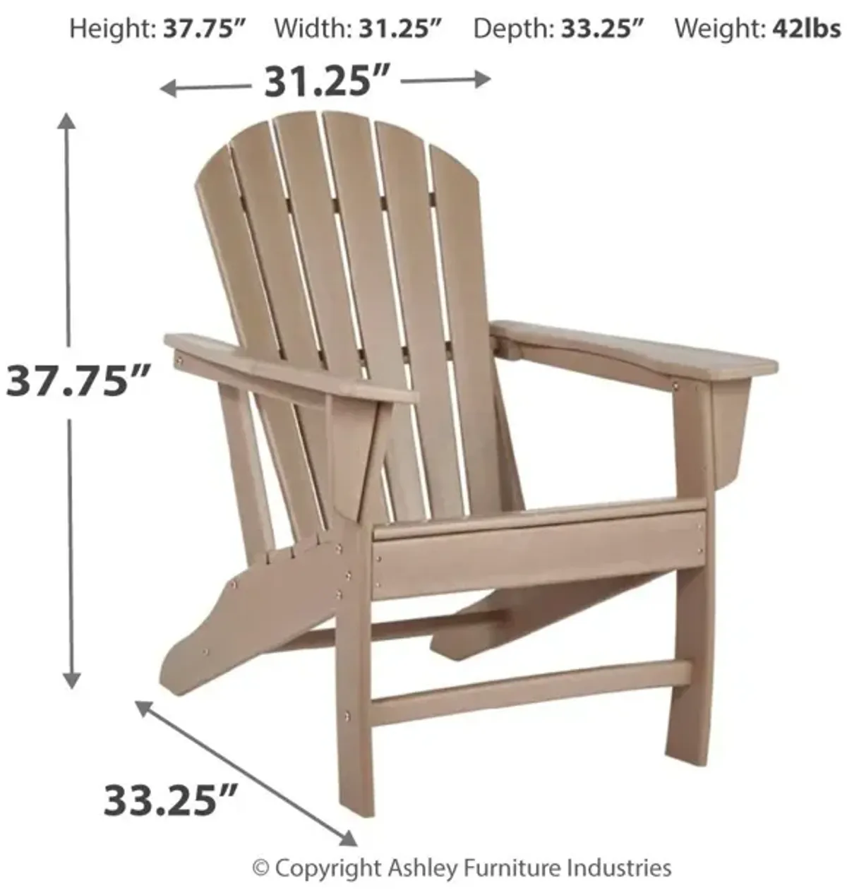 Sundown Treasure - Outdoor Adirondack Chair