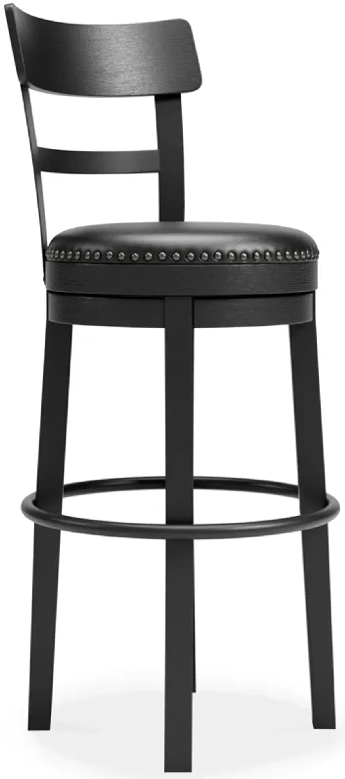 Valebeck -  Tall Upholstered Swivel Barstool