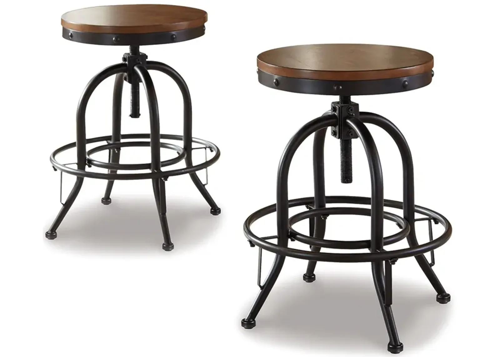 Valebeck - Swivel Barstool (Set of 2)