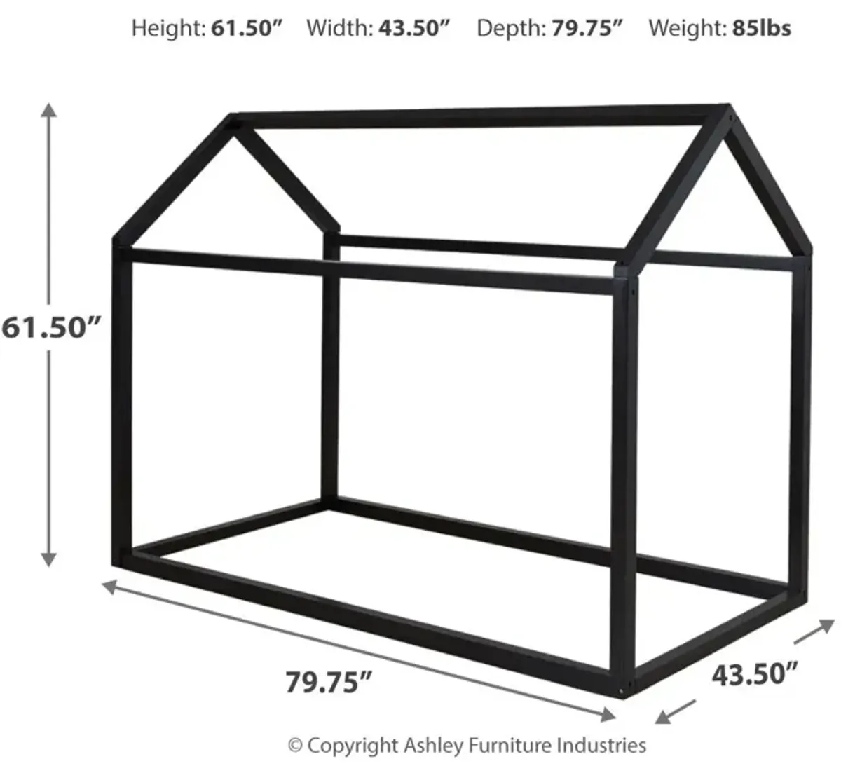 Flannibrook - House Bed Frame