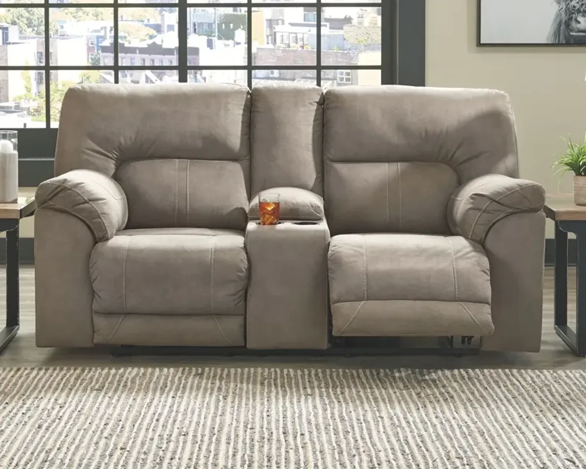 Cavalcade - Reclining Loveseat W/Console