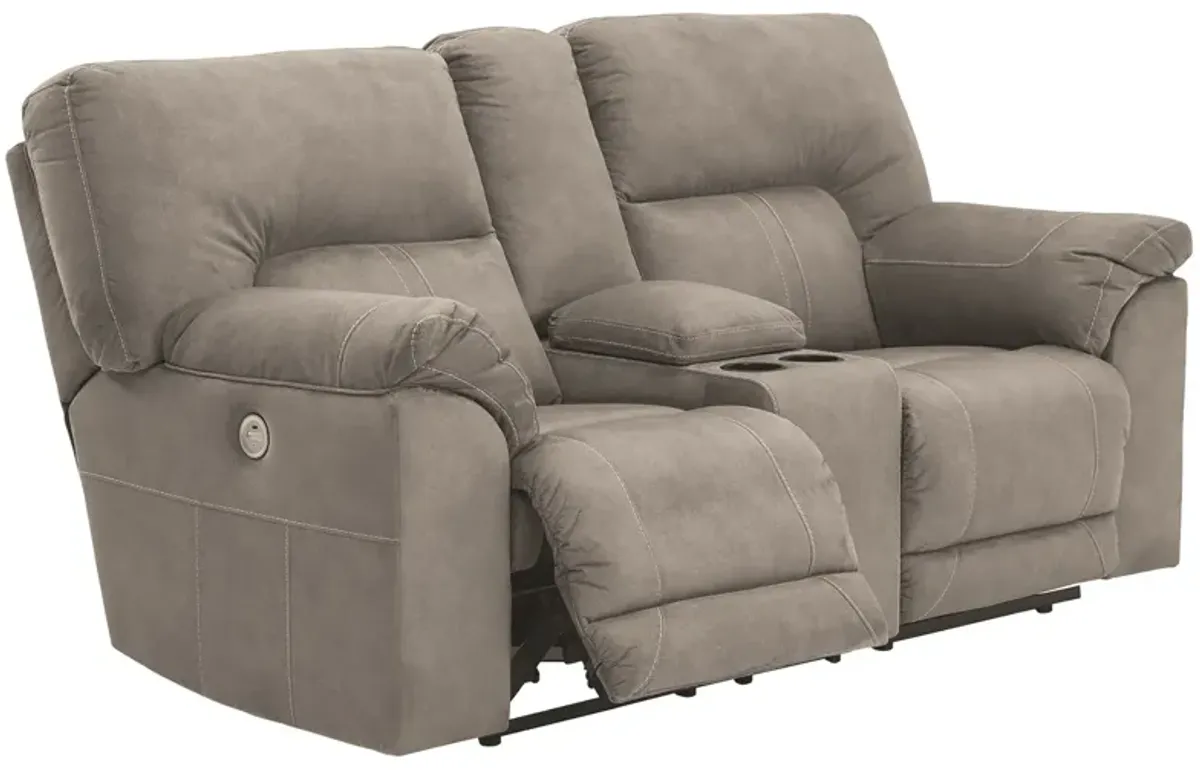 Cavalcade - Reclining Loveseat W/Console