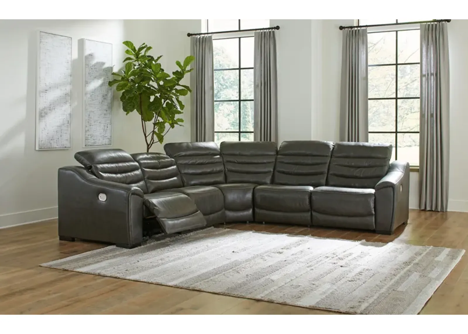 Center Line - Power Recliner Sectional