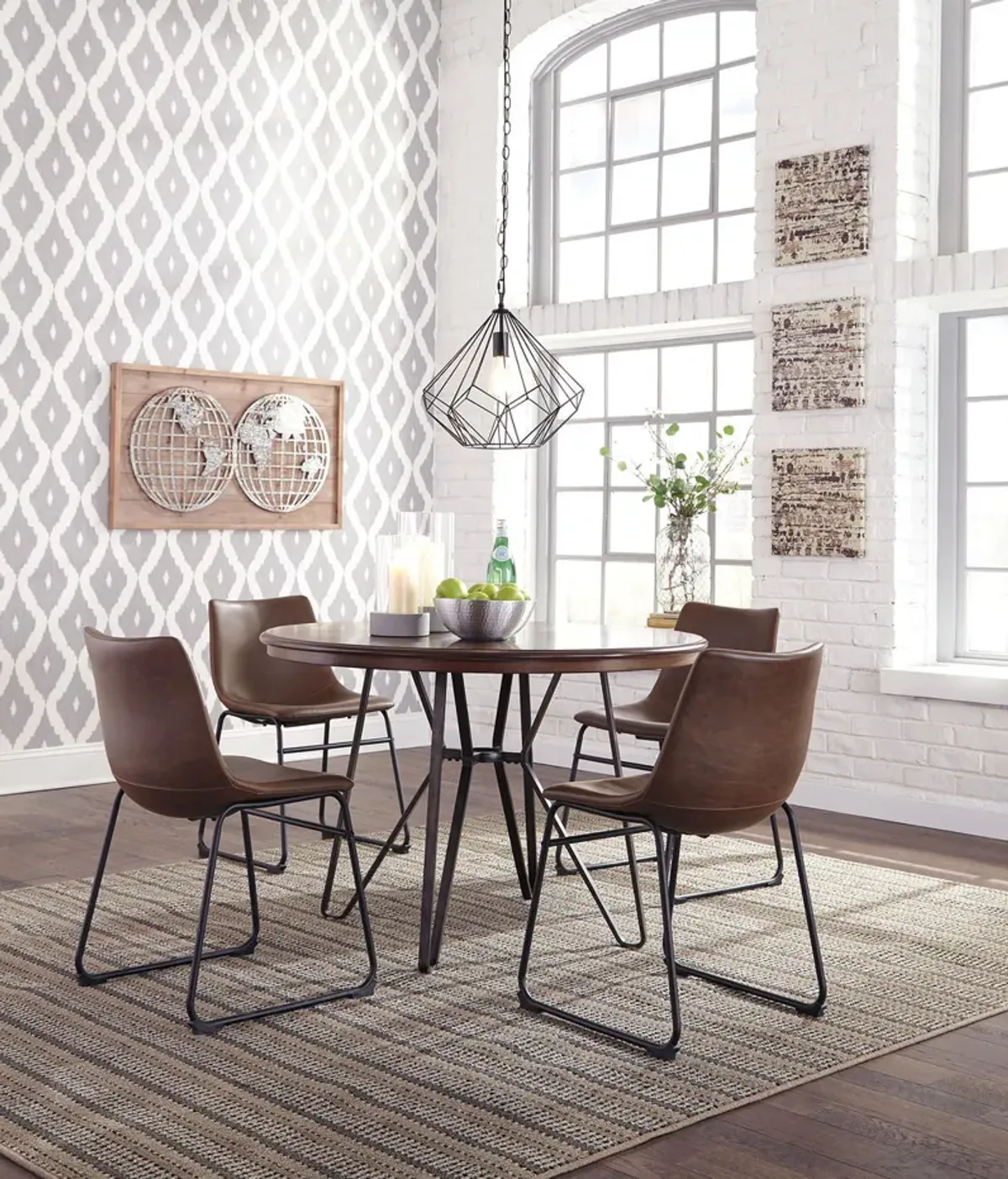 Centiar - Round Dining Table Set