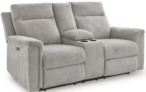 Barnsana - Dbl Power Reclining Loveseat With Console