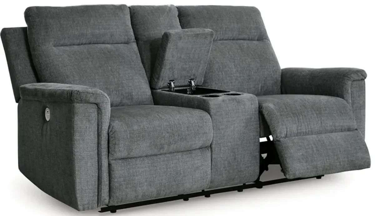 Barnsana - Dbl Power Reclining Loveseat With Console